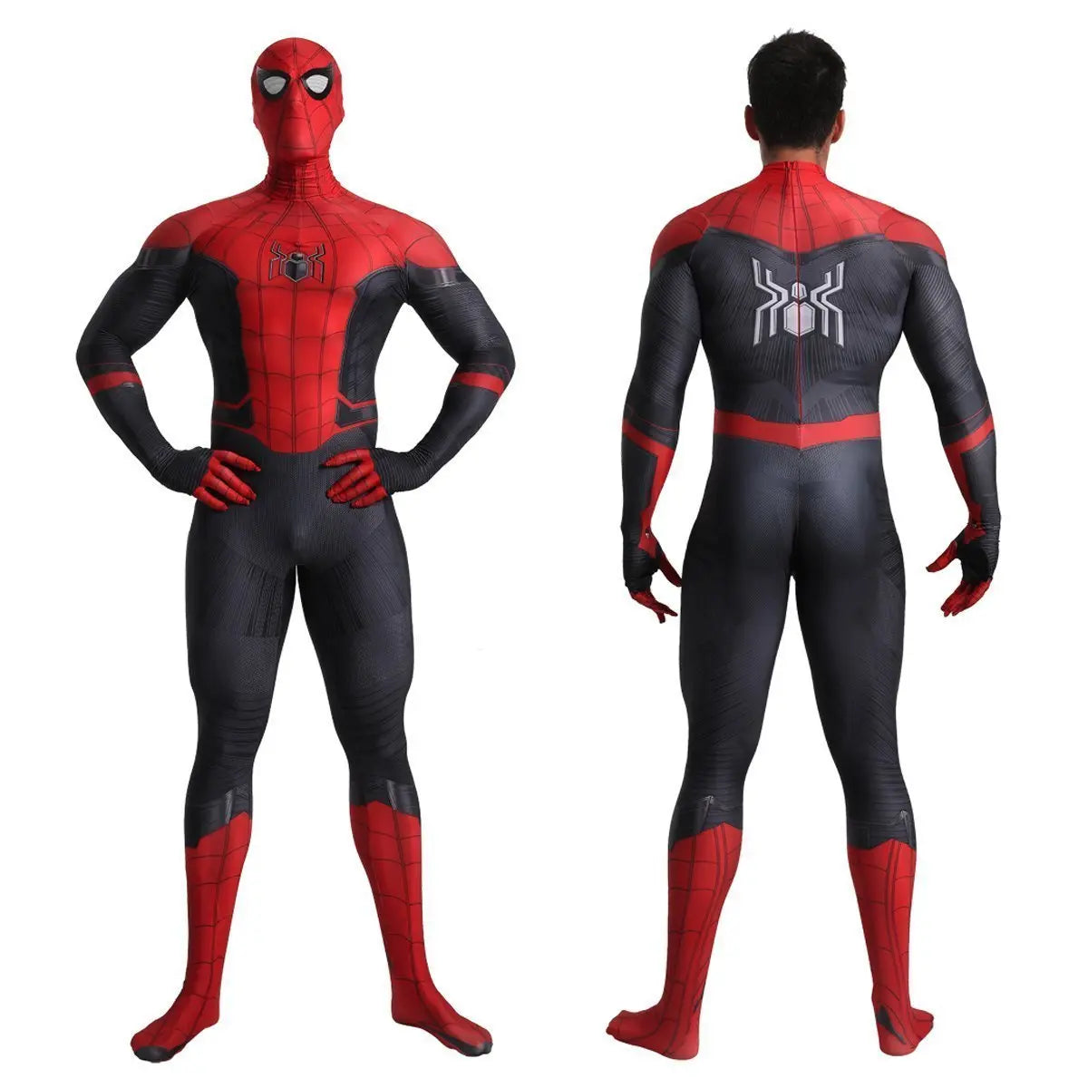 Spider - Man Far From Home Peter B Parker Cosplay Costume Halloween Outfits Bodysuit For Adult Kids - Pajamasbuy