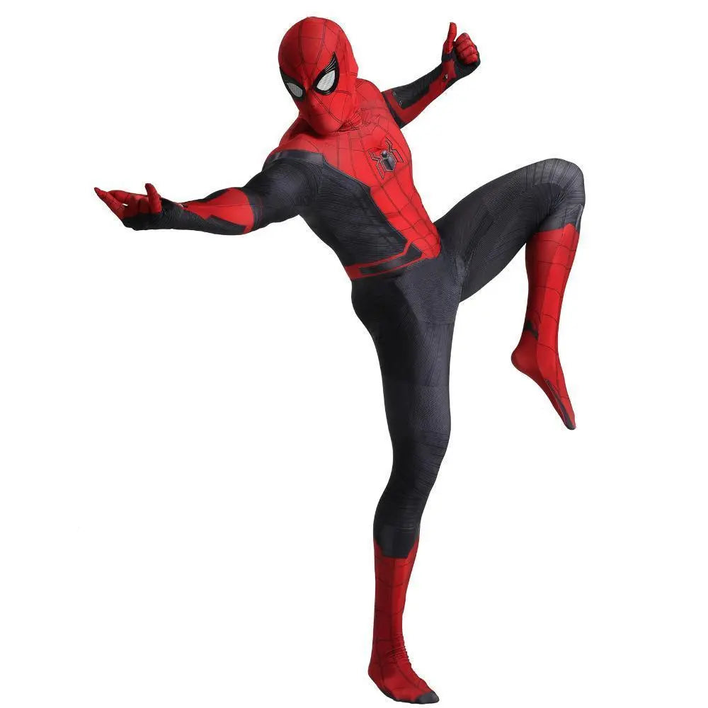 Spider - Man Far From Home Peter B Parker Cosplay Costume Halloween Outfits Bodysuit For Adult Kids - Pajamasbuy