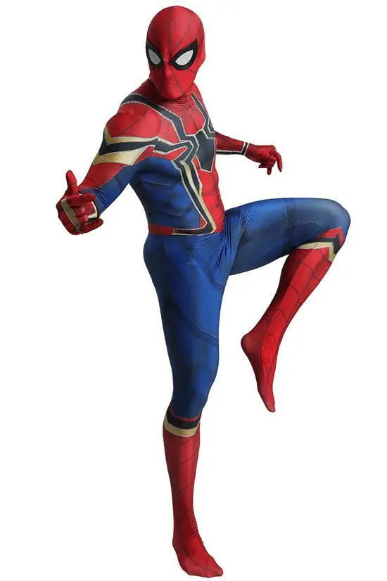 Spider - man Peter B Parker Halloween Party Cosplay Costume Zentai Jumpsuit - Pajamasbuy