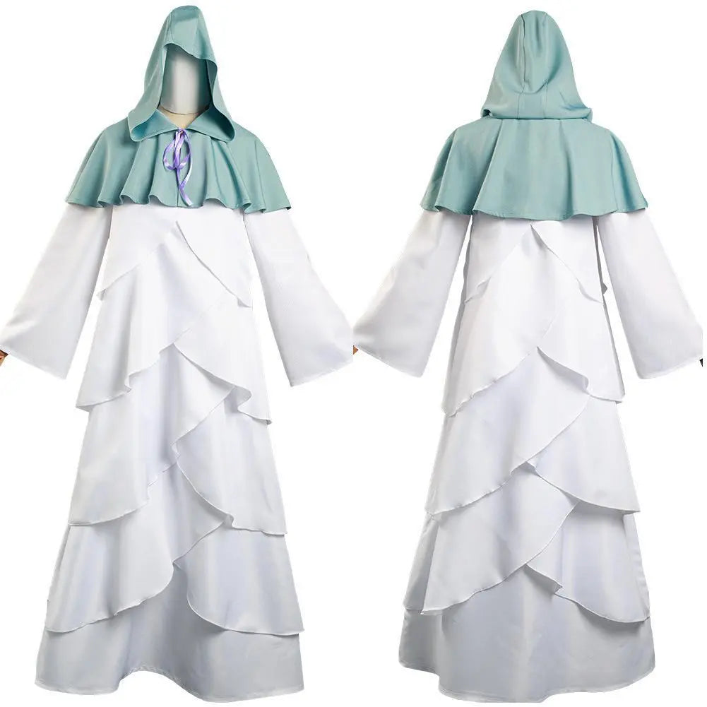 The Promised Neverland Mujika Cosplay Costume Long Robe Cloak Halloween Cape Carnival Outfit for Adults - Pajamasbuy