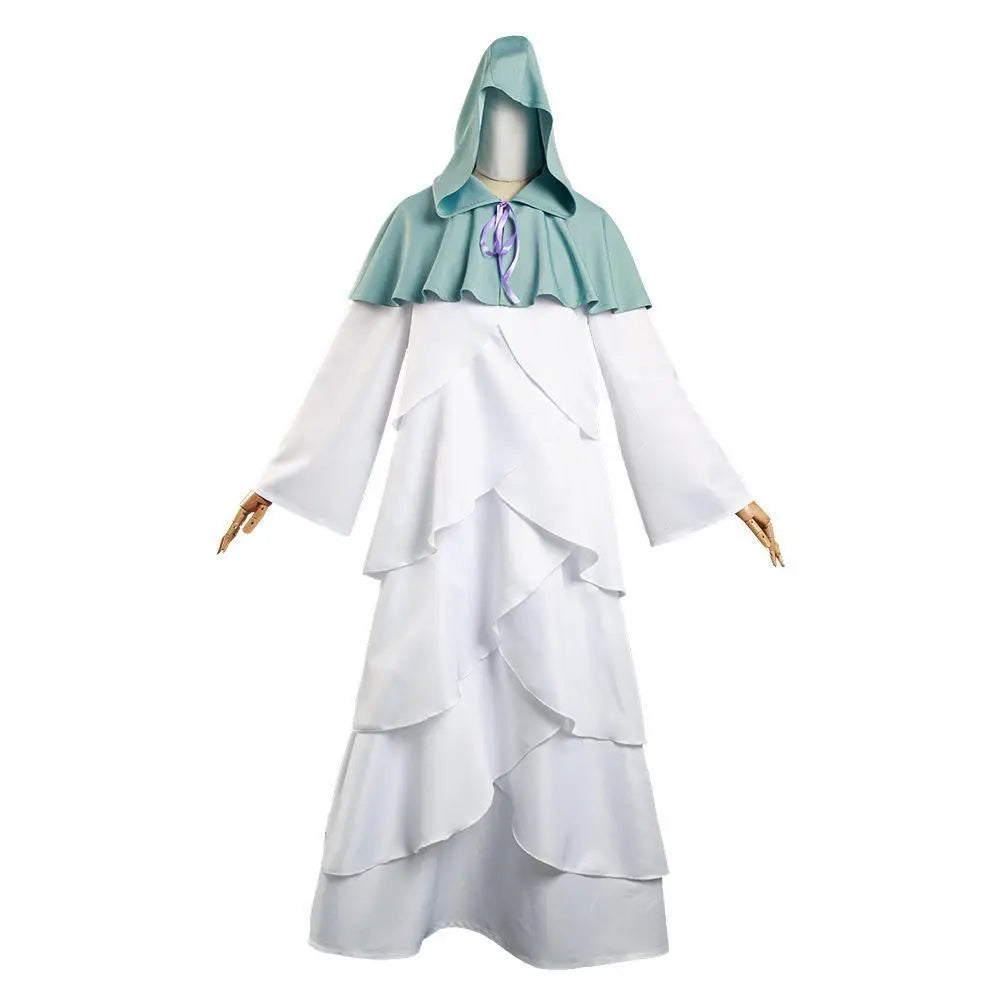 The Promised Neverland Mujika Cosplay Costume Long Robe Cloak Halloween Cape Carnival Outfit for Adults - Pajamasbuy