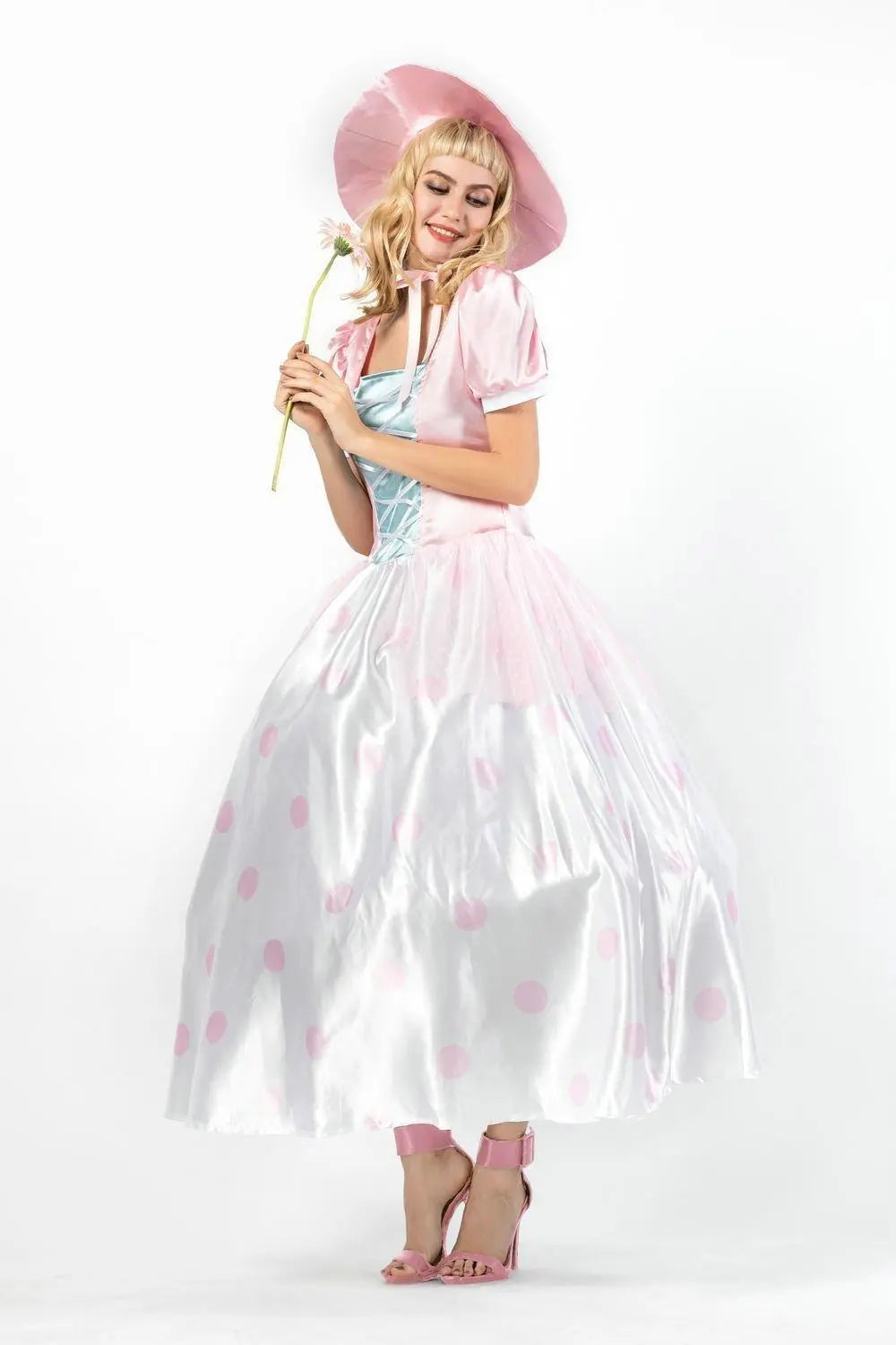 Toy Story 4 Adult Little Bo Peep Costume Cosplay Women Dress Halloween - Pajamasbuy