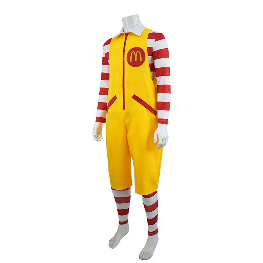 Uncle Ronald McDonald's Cos Costume Cosplay Uniform jumpsuits - Pajamasbuy