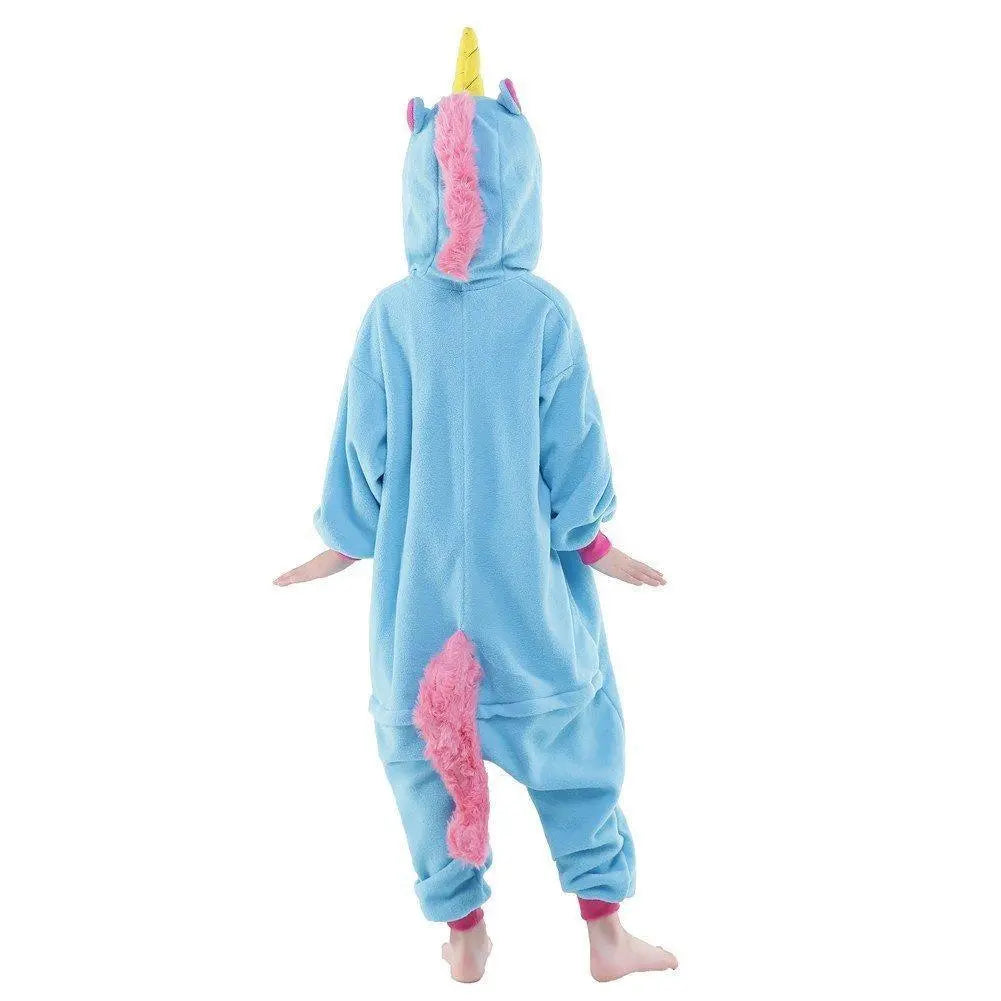 Unicorn Kids kigrumi Onesie Hoodie Animal Costume Pajamas - Pajamasbuy