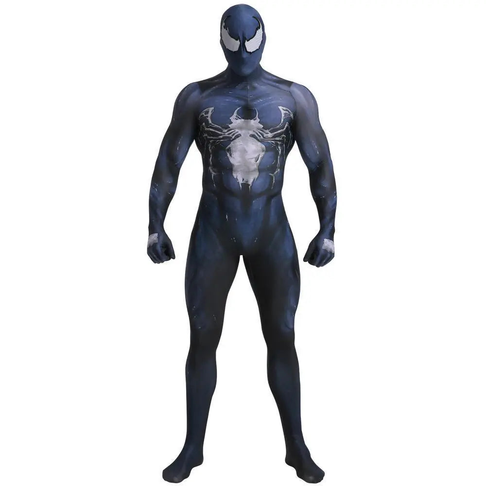 Venom Symbiote Eddie Brock Costume Spider Man Cosplay Jumpsuit For Adult kids - Pajamasbuy