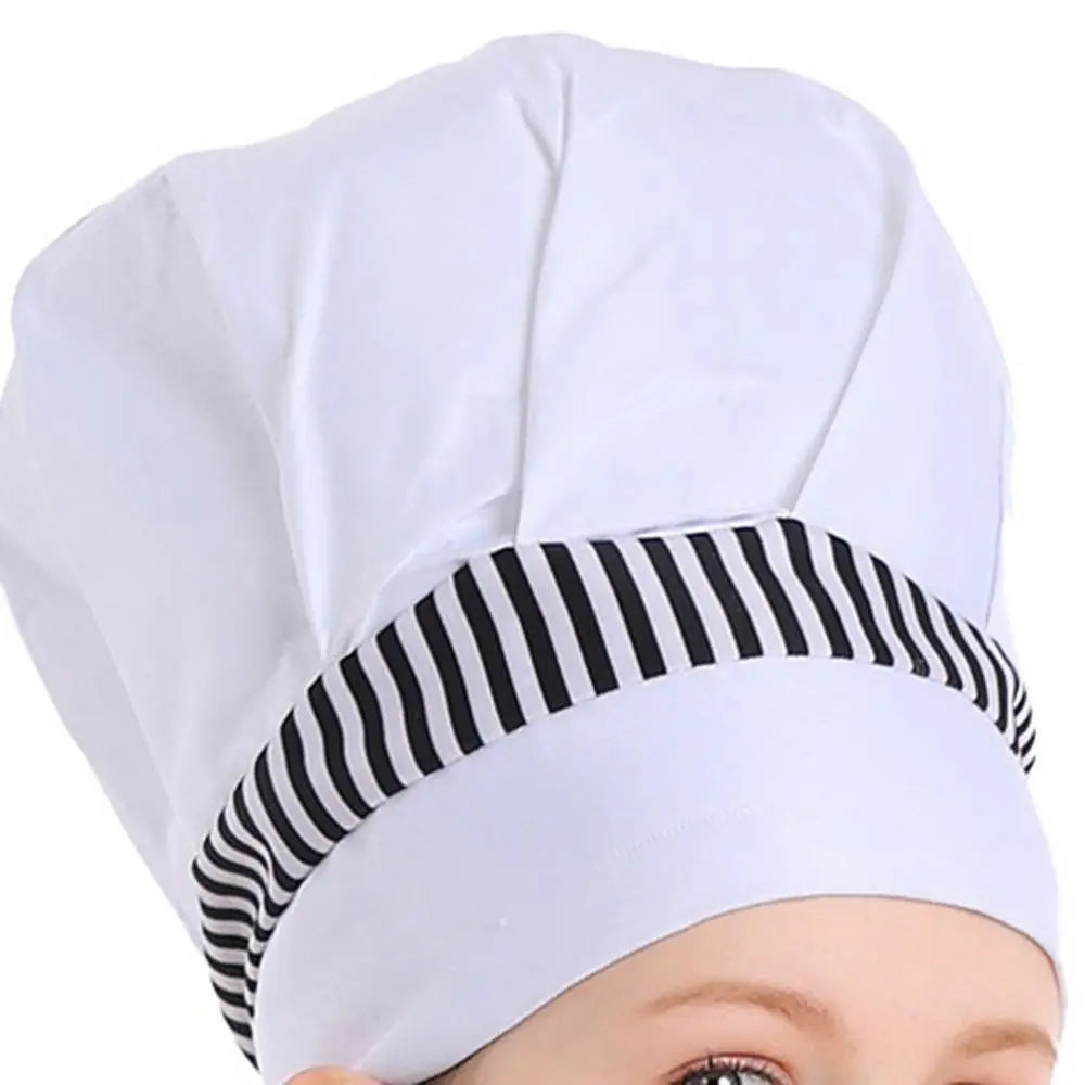 Western pastry chef costume for Kids Apron and Hat Set Cooking Baking - Pajamasbuy