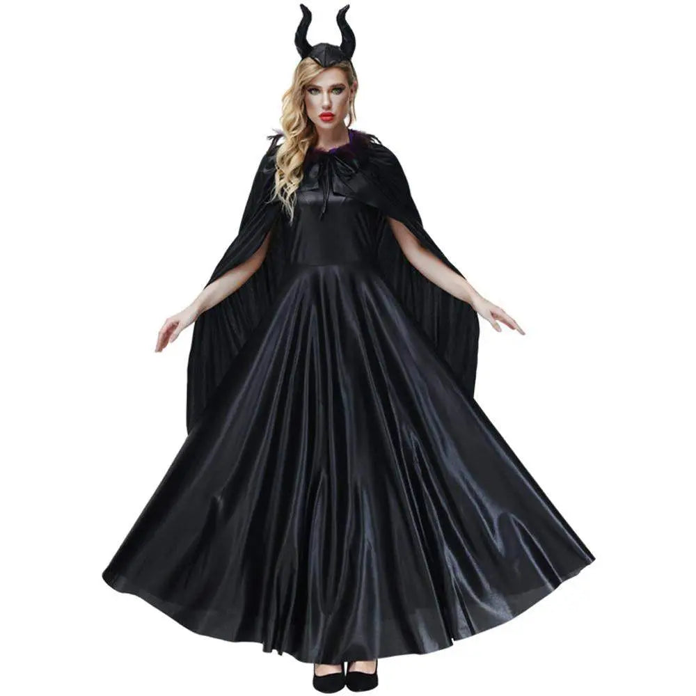 Women's Maleficent Dark Queen costume suit Cosplay Halloween Costumes for adult - Pajamasbuy