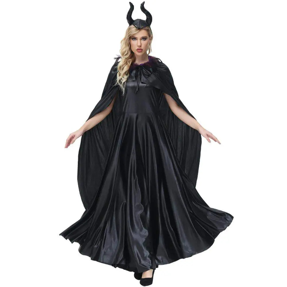 Women's Maleficent Dark Queen costume suit Cosplay Halloween Costumes for adult - Pajamasbuy