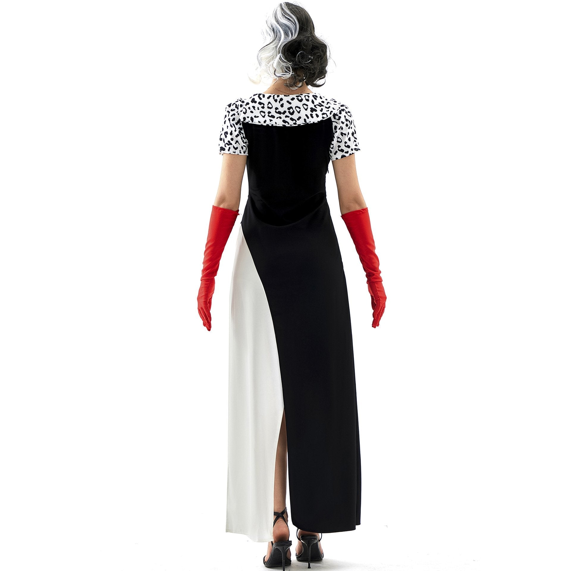 BuyAdult Cruella Duster Stage Costume Dress Halloween Women Now Cheaper With 3 - 5 Days Ship - PajamasBuy