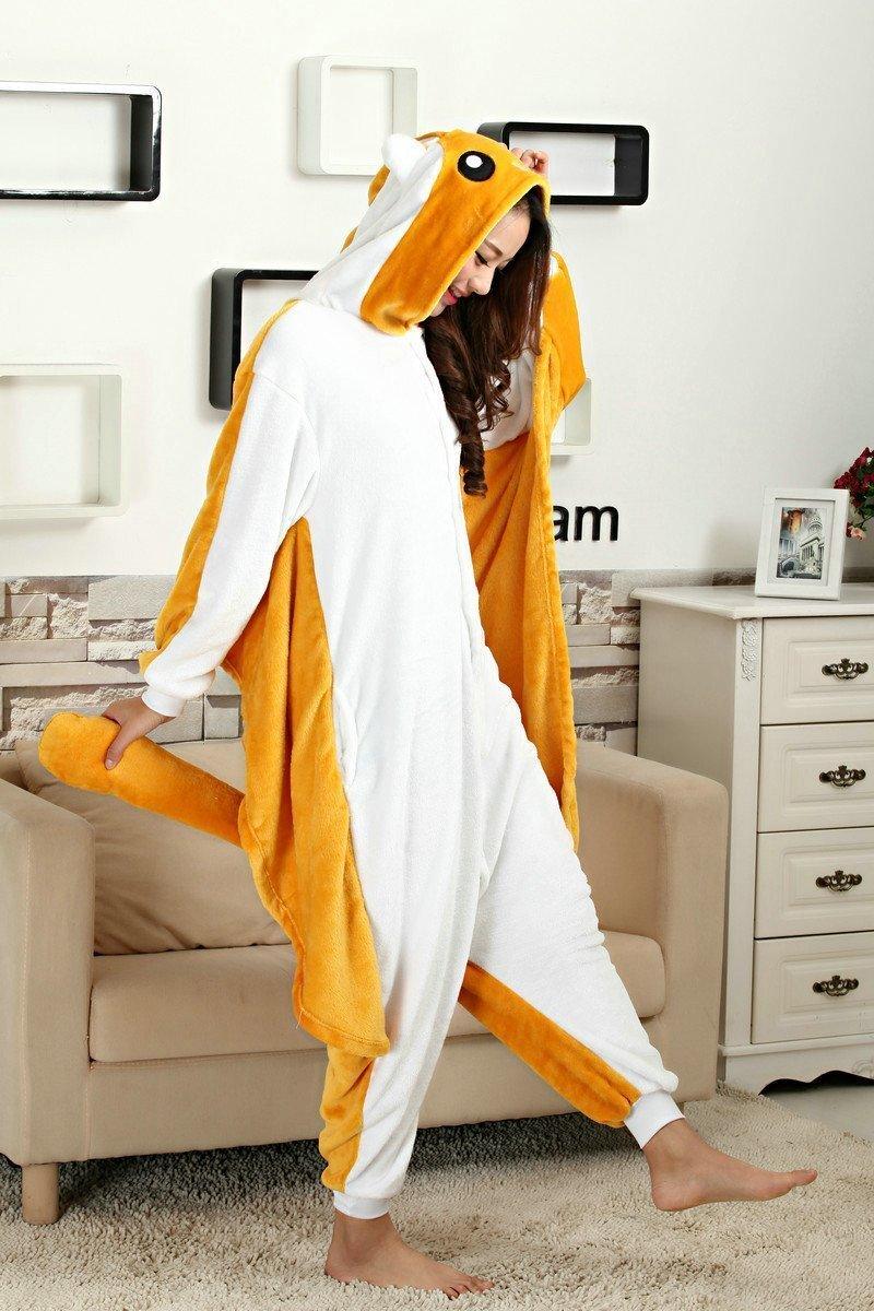 Adult Flying Squirrel Animal Onesies Hoodie Kigurumi Pajamas - Pajamasbuy