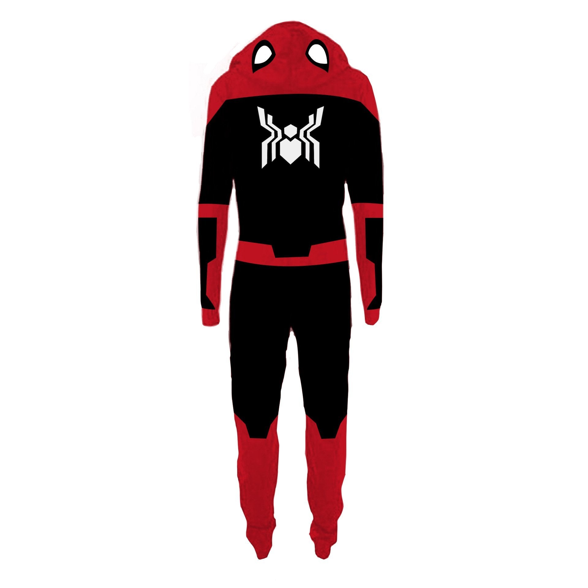 BuyAdult Men's Super hero Spider - man Deadpool The Flash One Piece costume Jumpsuit Now Cheaper With 3 - 5 Days Ship - PajamasBuy