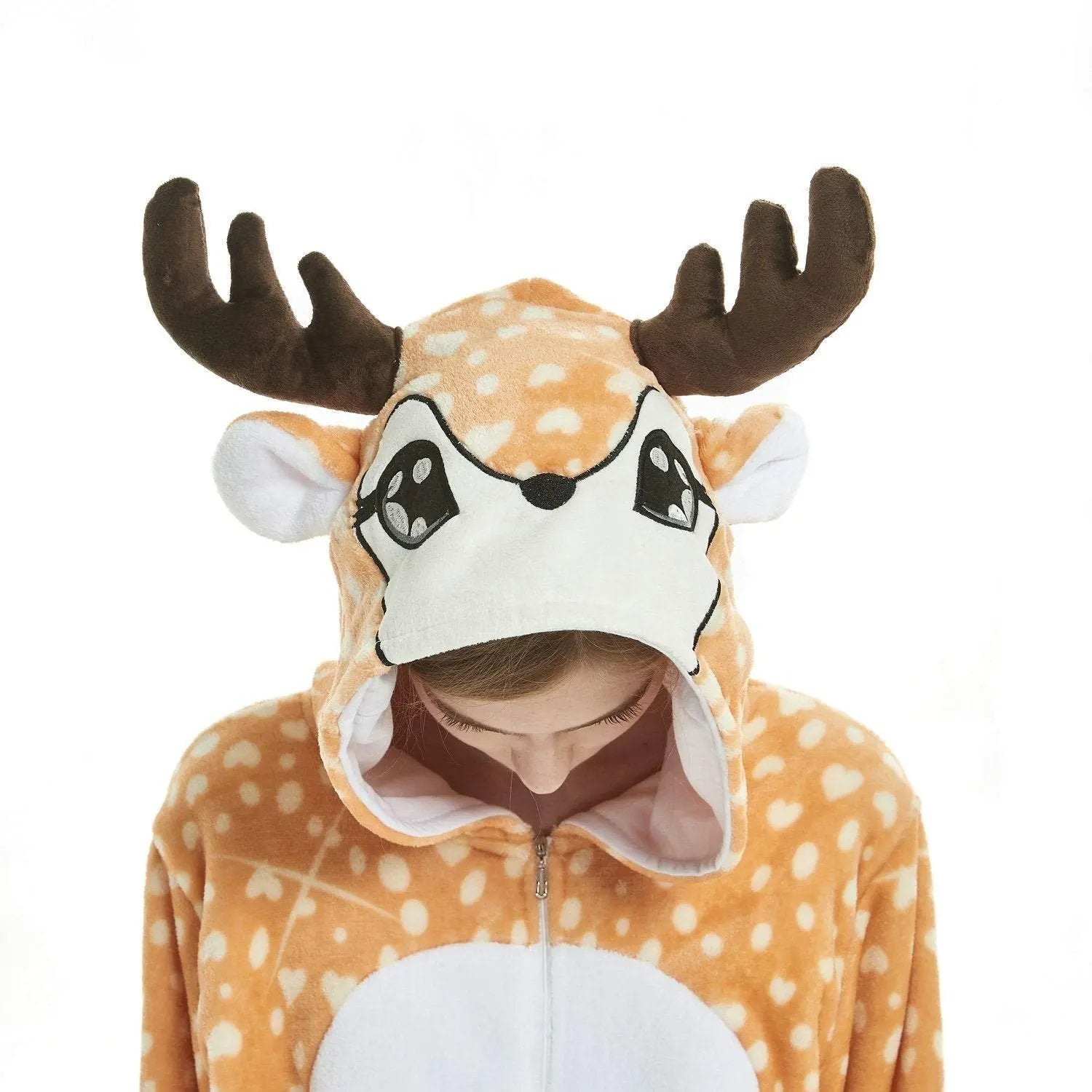 BuyAdult New Deer Kigurumi Onesies Pajamas Costume Now Cheaper With 3 - 5 Days Ship - PajamasBuy