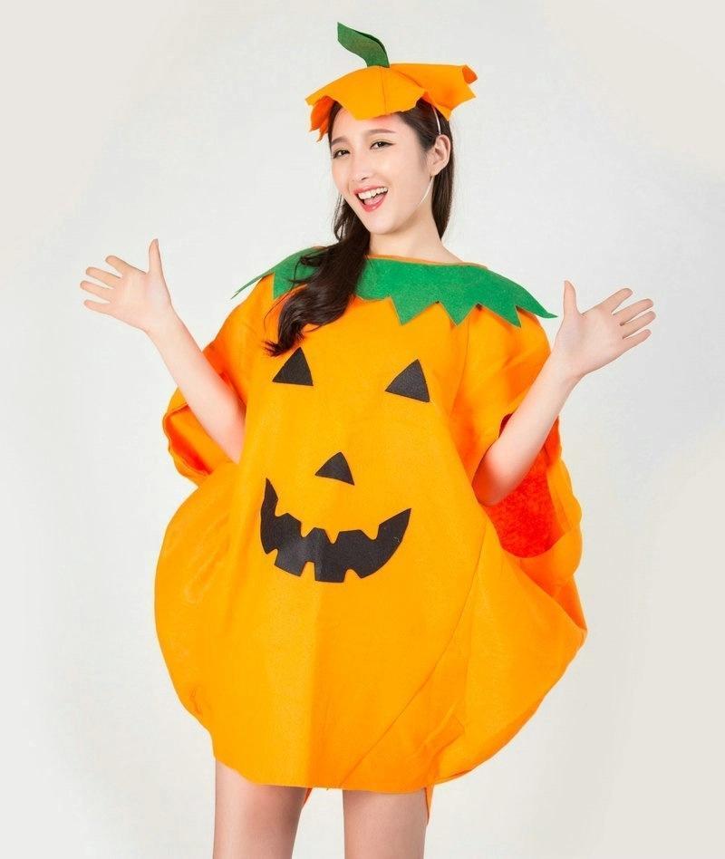 BuyAdult Women Men Pumpkin Halloween Costume Party Wear Now Cheaper With 3 - 5 Days Ship - PajamasBuy