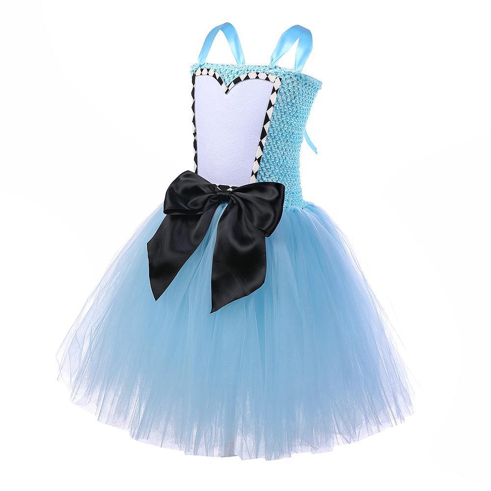 Alice in Wonderland Alice Princess Costume Kids Girls Cosplay Party Tutu Dress Halloween - Pajamasbuy