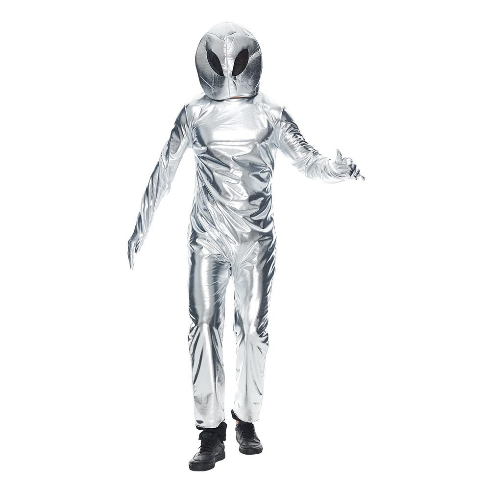 BuyAlien Funny UFO Astronaut Cosplay Costume Outfits Halloween Carnival Suit Now Cheaper With 3 - 5 Days Ship - PajamasBuy