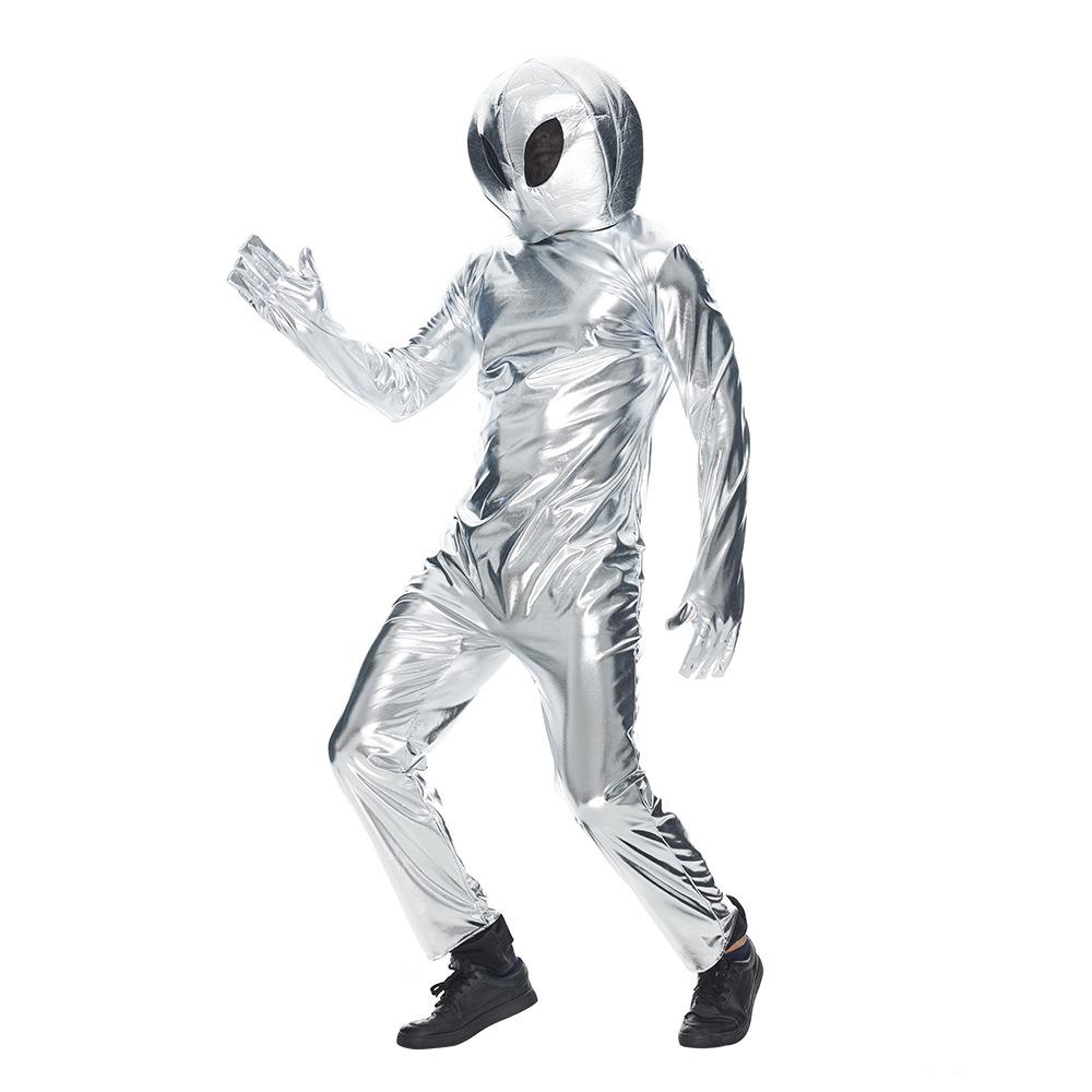 BuyAlien Funny UFO Astronaut Cosplay Costume Outfits Halloween Carnival Suit Now Cheaper With 3 - 5 Days Ship - PajamasBuy