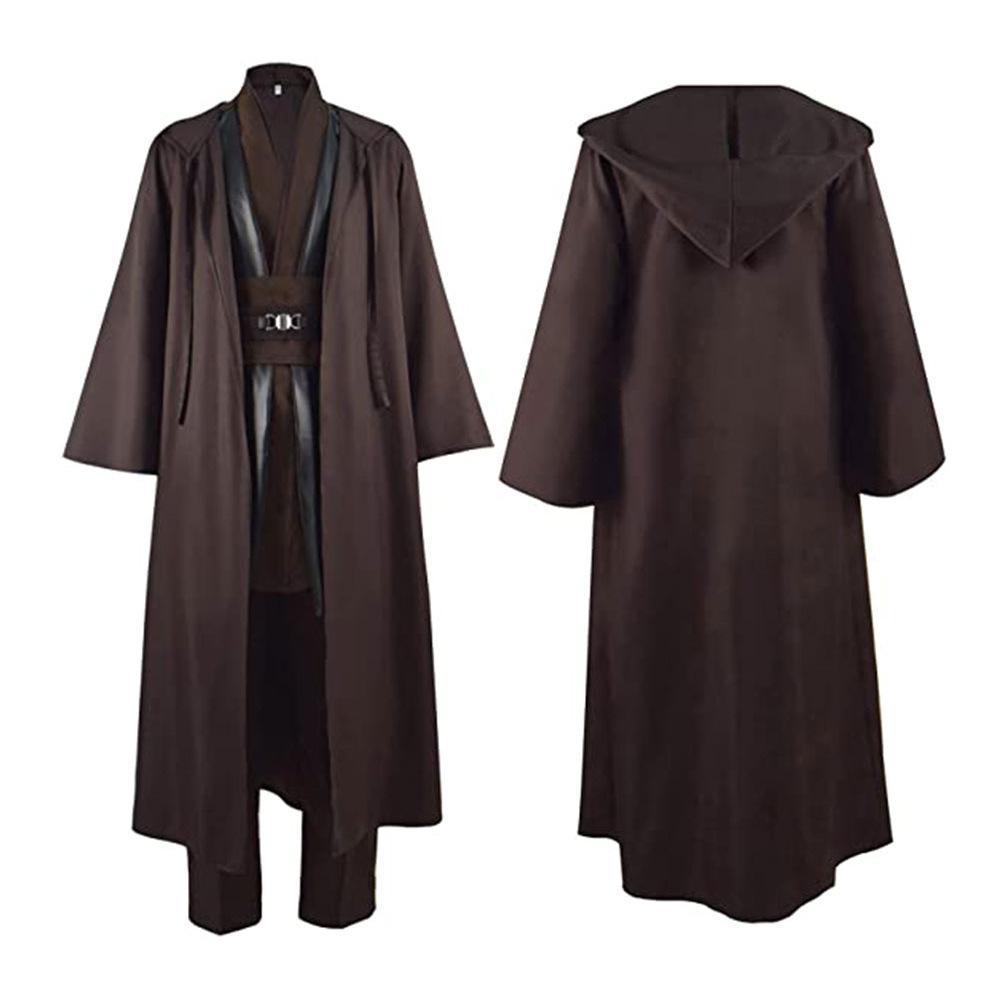 Anakin Skywalker Obi - Wan Costume Cloak Cosplay Halloween Suit - Pajamasbuy