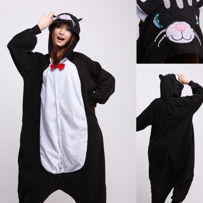 Animal Adult Cat Onesies Hoodie kigurumi Pajamas costumes - Pajamasbuy