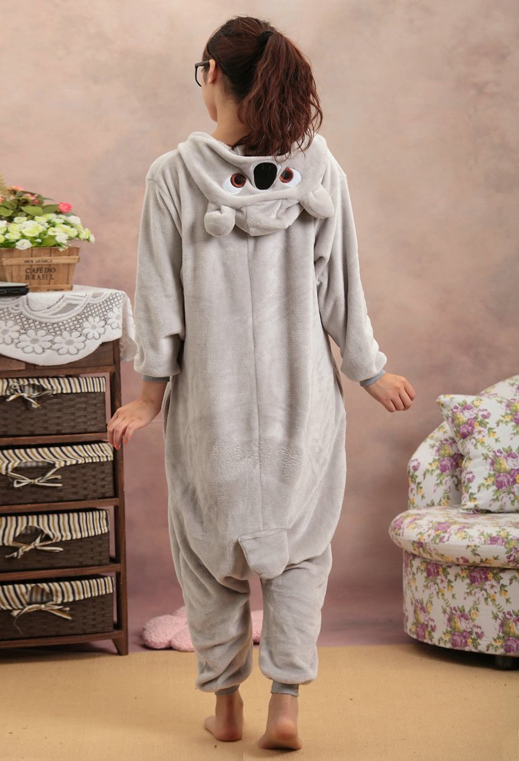 BuyAnimal Adult Koala Onesies Hoodie kigurumi costume Pajamas Now Cheaper With 3 - 5 Days Ship - PajamasBuy