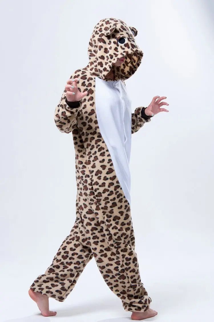 BuyAnimal Adult Leopard Bear Costume Onesies Kigurumi Pajamas Now Cheaper With 3 - 5 Days Ship - PajamasBuy