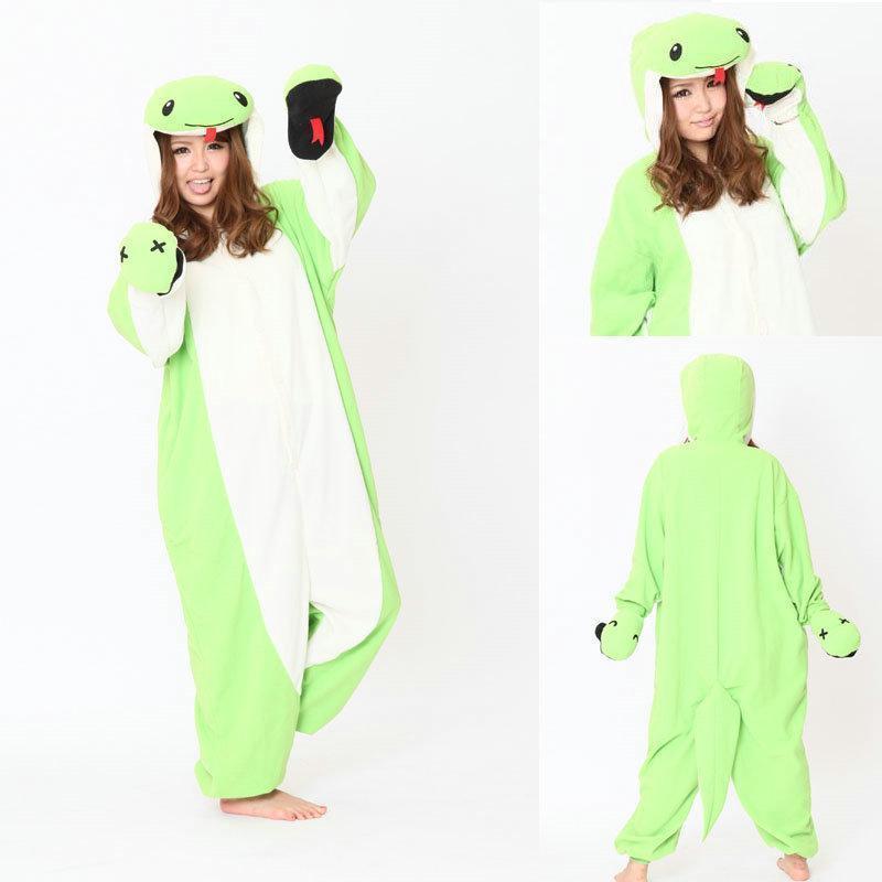 BuyAnimal Adult Snake Onesies Hoodie Kigurumi Costume Pajamas Now Cheaper With 3 - 5 Days Ship - PajamasBuy