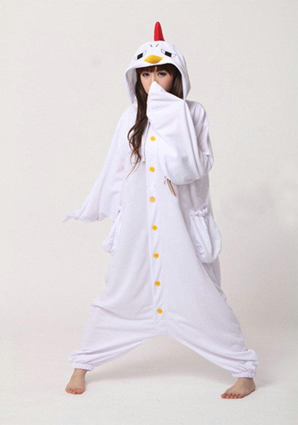 BuyAnimal Unisex Adult Chicken Onesies Kigurumi costume Pajamas Now Cheaper With 3 - 5 Days Ship - PajamasBuy