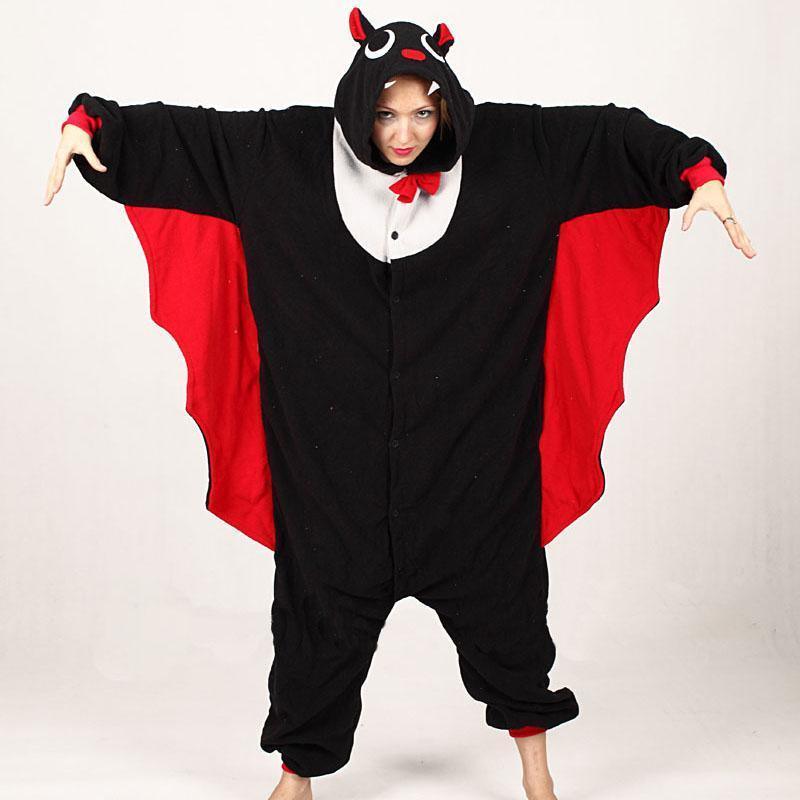 Animal unisex Bat Onesies Hoodie kigurumi costume Pajamas - Pajamasbuy