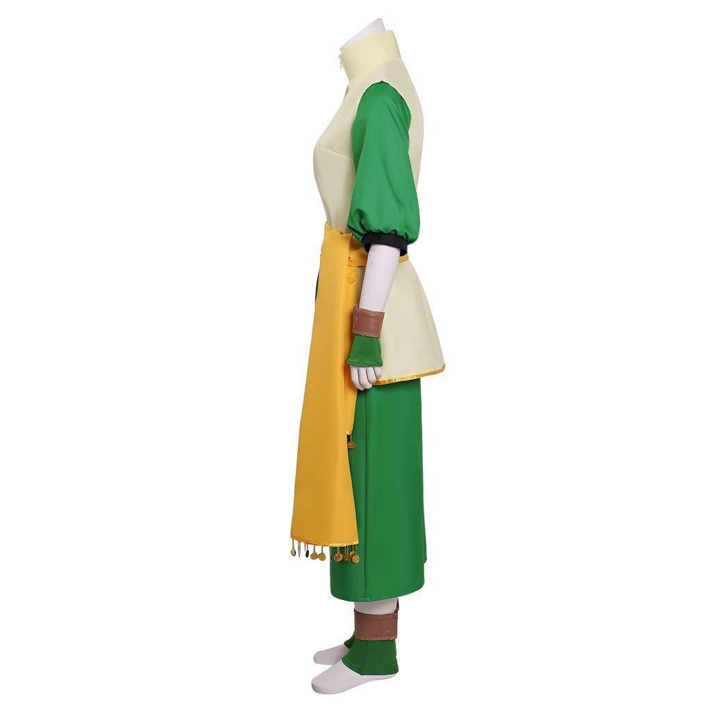 BuyAnime Toph Beifong Avatar The Last Airbender Costume Party Carnival Cosplay Full Set Now Cheaper With 3 - 5 Days Ship - PajamasBuy