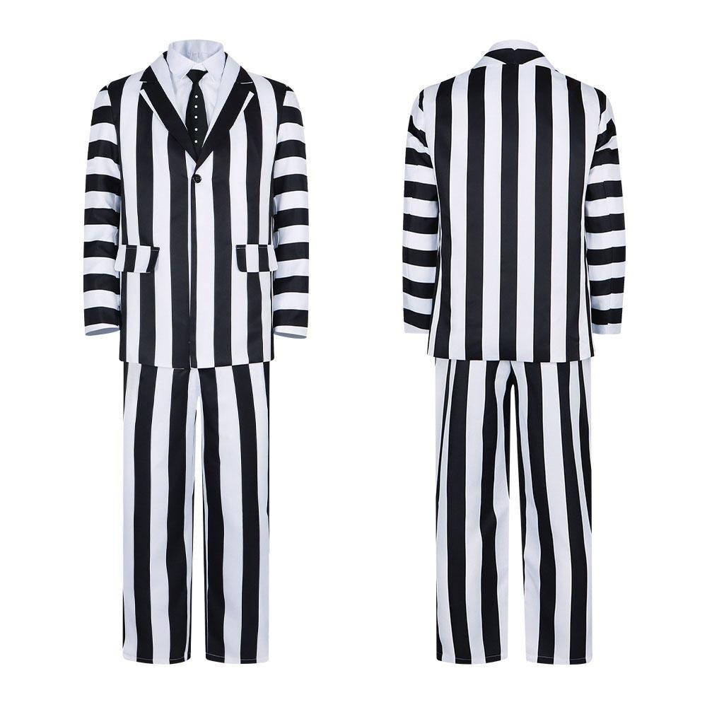 Beetlejuice 2 Michael Keaton 2024 Costume Party Halloween Suit - Pajamasbuy