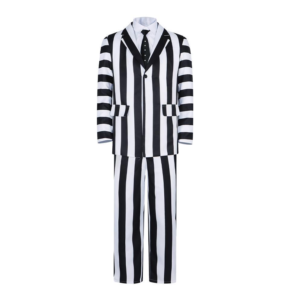 Beetlejuice 2 Michael Keaton 2024 Costume Party Halloween Suit - Pajamasbuy