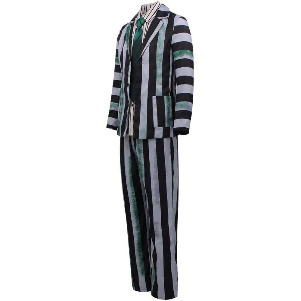 Beetlejuice 2 Michael Keaton Costume for men Party Halloween Suit - Pajamasbuy