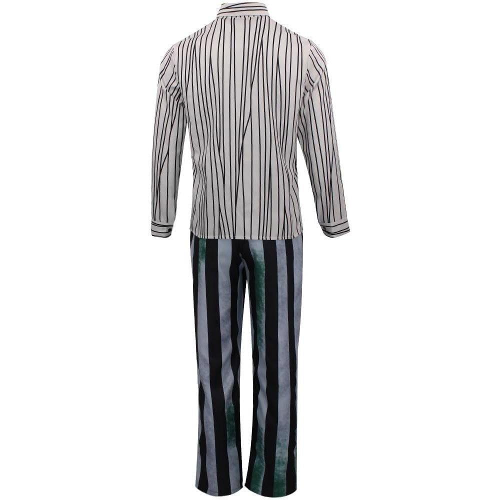 Beetlejuice 2 Michael Keaton Costume for men Party Halloween Suit - Pajamasbuy