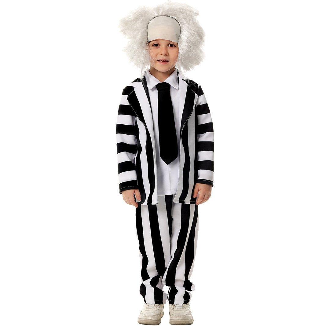 Beetlejuice Family Cosplay Costume Halloween Matching Outfits for Kids - Pajamasbuy