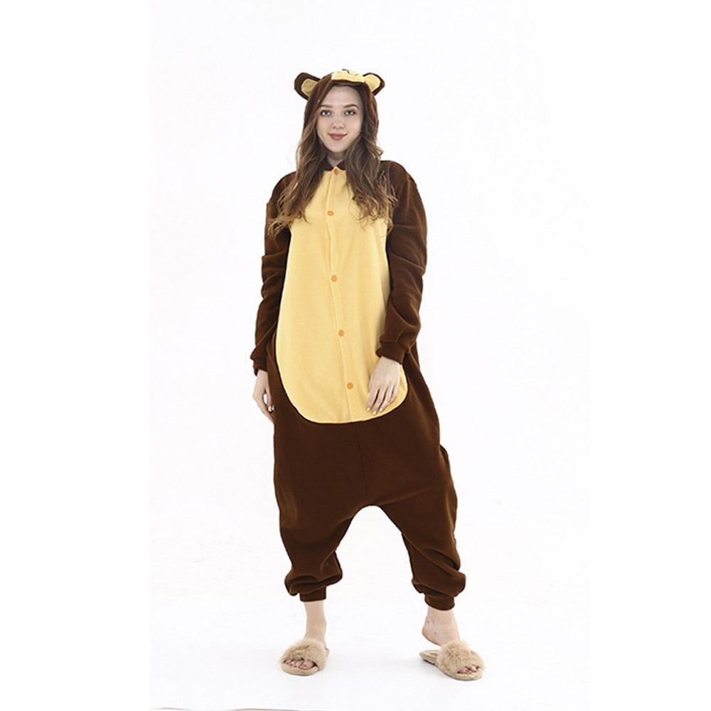 BuyBrown bear Kigurumi Animal Onesies Pajamas For Adult Pajamas Now Cheaper With 3 - 5 Days Ship - PajamasBuy