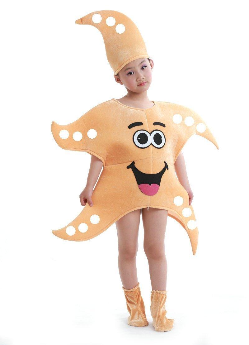 Cartoon Starfish Octopus Children Kids Gift Kigurumi Costume - Pajamasbuy