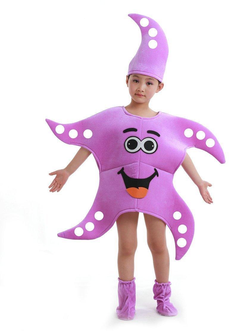 Cartoon Starfish Octopus Children Kids Gift Kigurumi Costume - Pajamasbuy