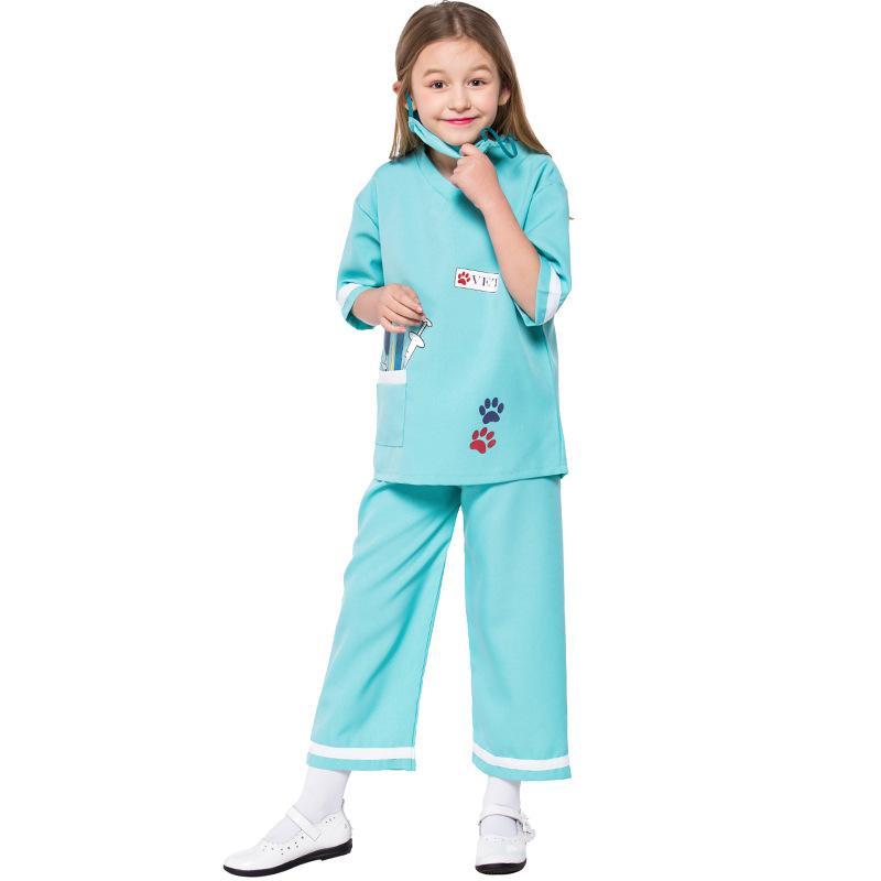 BuyChild Unisex Doctor Dress - up Veterinarian Role Play Halloween Costumes for kids Now Cheaper With 3 - 5 Days Ship - PajamasBuy