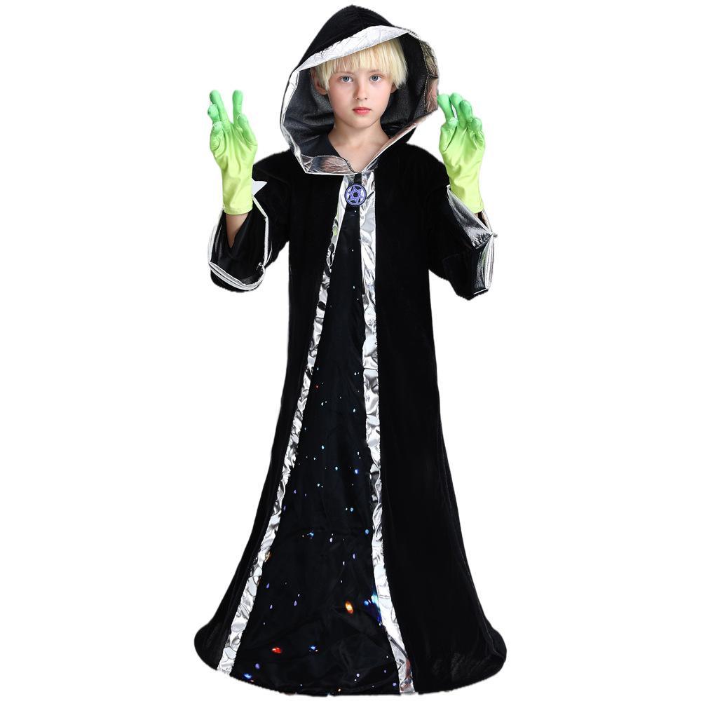 BuyChildren's Alien Cosplay Halloween Costume Now Cheaper With 3 - 5 Days Ship - PajamasBuy