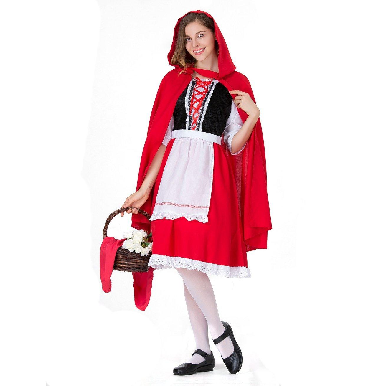 Children's Day Halloween kindergarten Little Red Riding Hood show costume family performance - Pajamasbuy