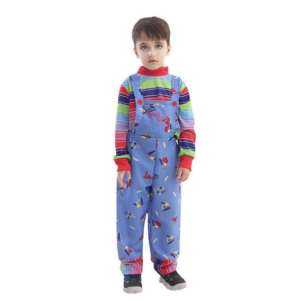 Buychild's kids Chucky Costume Boy Jumpsuit Girls Dress stage Halloween Now Cheaper With 3 - 5 Days Ship - PajamasBuy