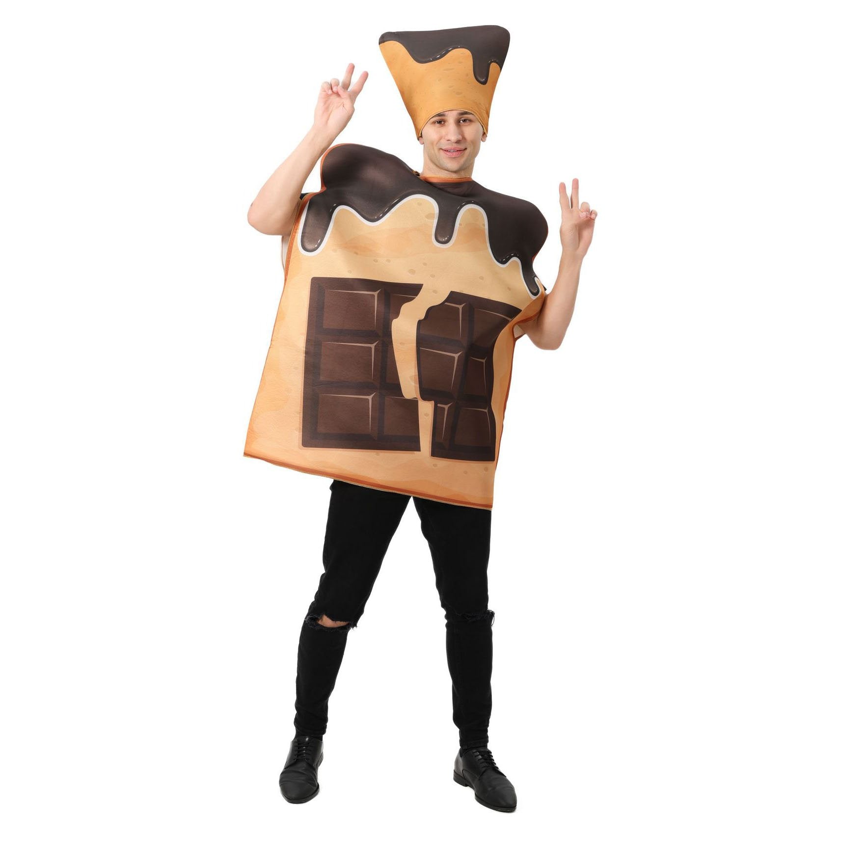 BuyChocolate Bread Halloween Costume Outfits Party Carnival Cosplay Now Cheaper With 3 - 5 Days Ship - PajamasBuy