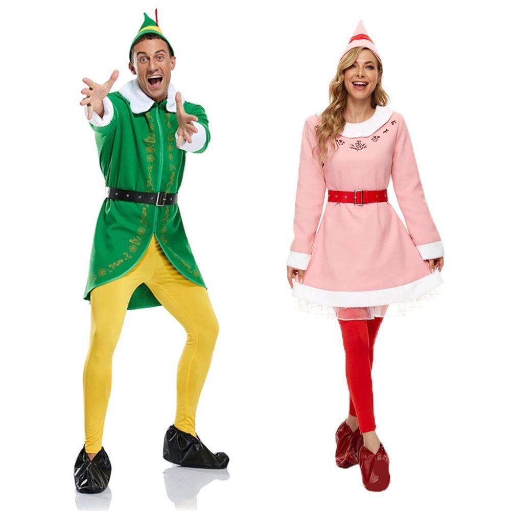 Christmas Elf Adult Jovie Prince Cosplay Costume - Pajamasbuy