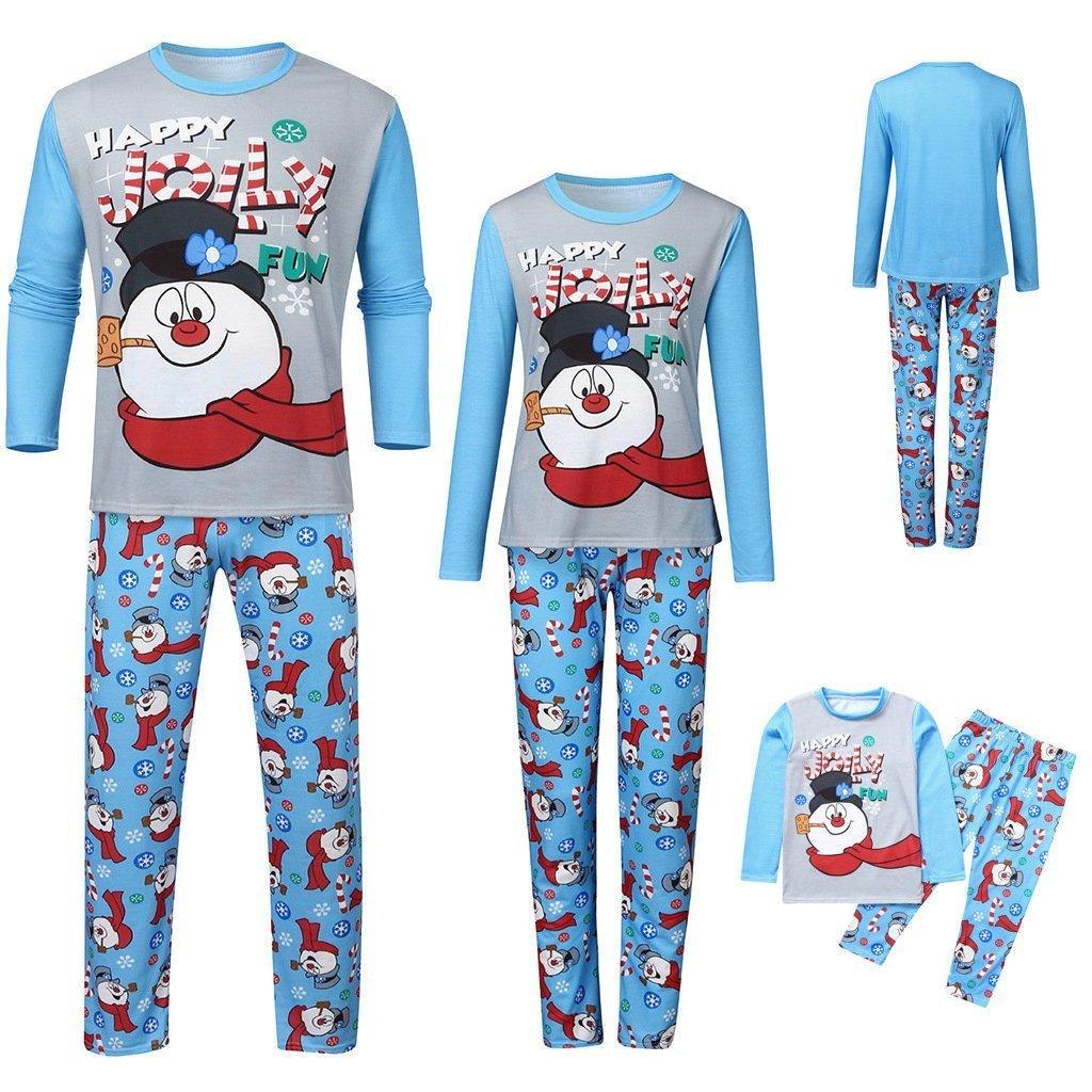 Christmas Family Matching Pajamas Sets Santa Claus Printed Sleepwear - Pajamasbuy