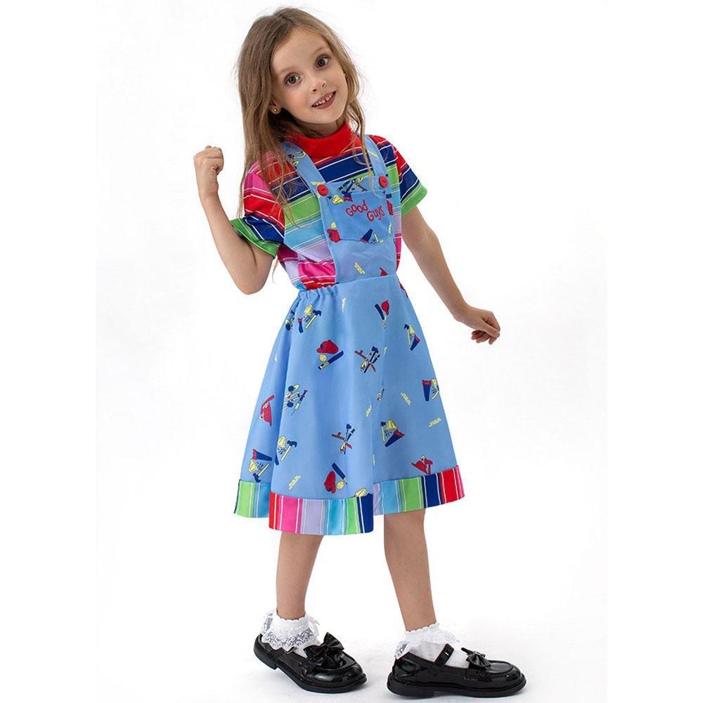 Chucky Season 2 Kids Dress Halloween Outfits Cosplay Costume - Pajamasbuy