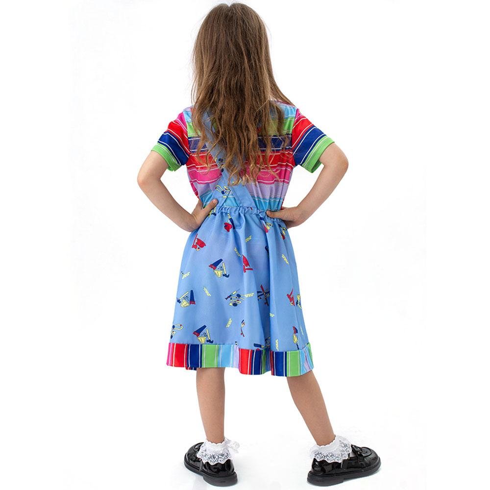 BuyChucky Season 2 Kids Dress Halloween Outfits Cosplay Costume Now Cheaper With 3 - 5 Days Ship - PajamasBuy