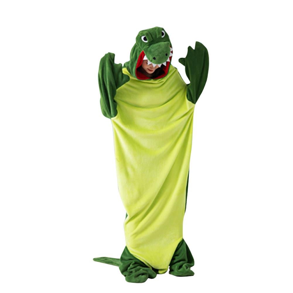 BuyCrocodile Animal kigurumi onesies Costume Cozy Fleece Pajama Robe Now Cheaper With 3 - 5 Days Ship - PajamasBuy