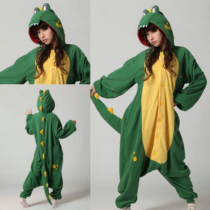 BuyCrocodile Animal Onesies Kigurumi Costumes Pajamas Now Cheaper With 3 - 5 Days Ship - PajamasBuy