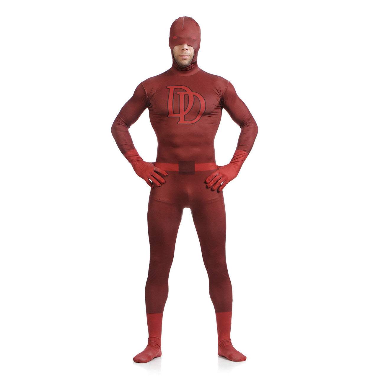 BuyDaredevil Spandex Bodysuit Zentai Suit Catsuit Unisex Costume Now Cheaper With 3 - 5 Days Ship - PajamasBuy