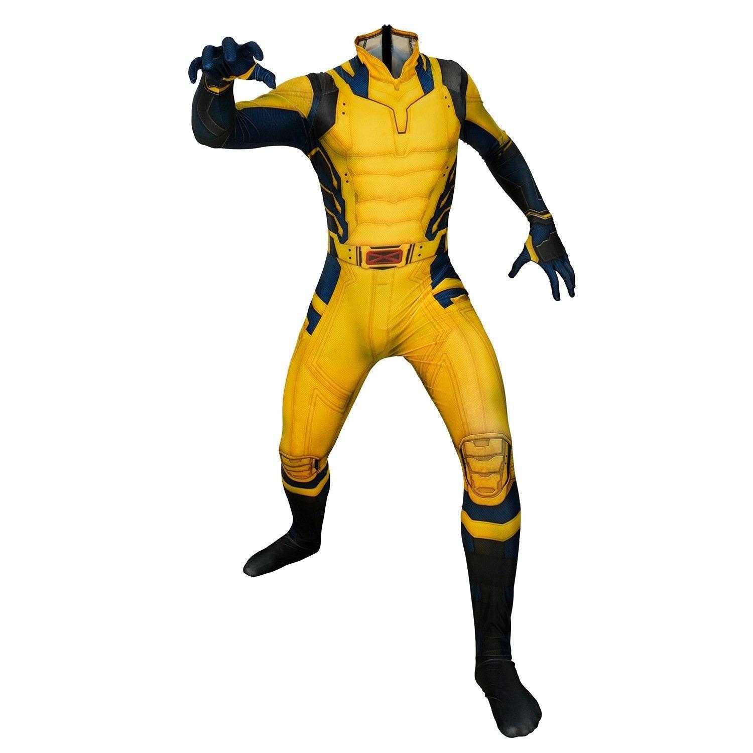 Deadpool 3 Wolverine Logan James Howlett Cosplay Jumpsuit Costume for Adults & Kids - Pajamasbuy