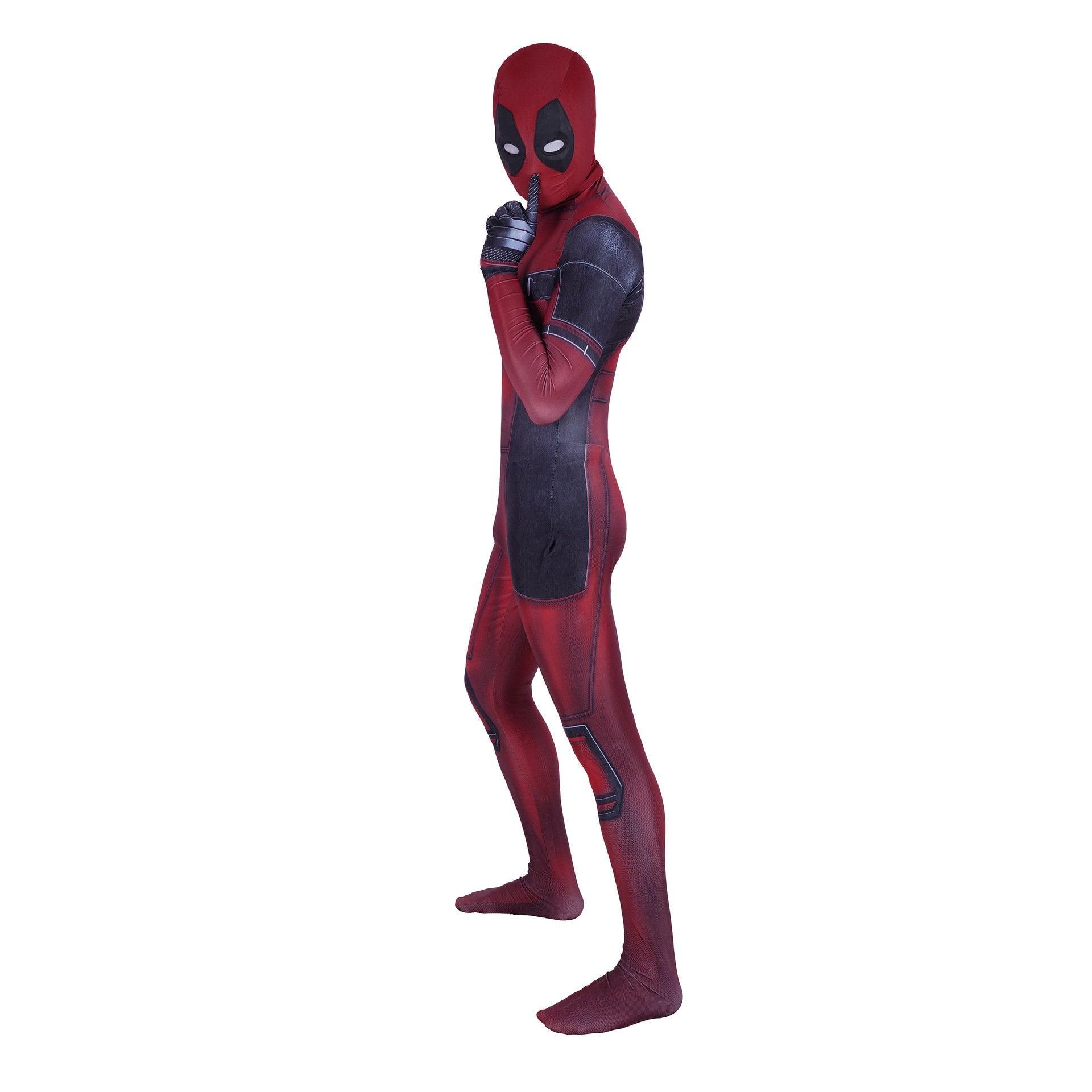 Deadpool Wade Wilson Cosplay Jumpsuit Adult And Kids Halloween Costume - Pajamasbuy